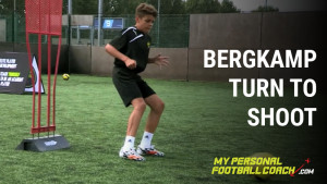 Bergkamp Turn To Shoot