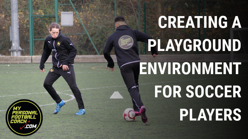 Creating a street football or playground environment for players.