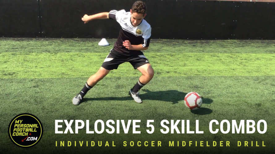 Individual Soccer Midfielder Drill