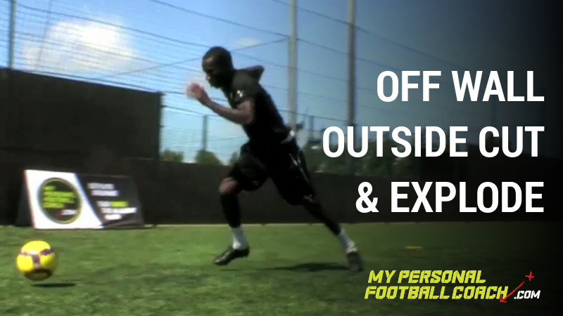 Off wall, outside cut with explosive movement