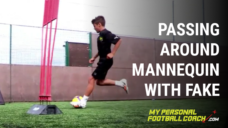 Passing around mannequin with a fake