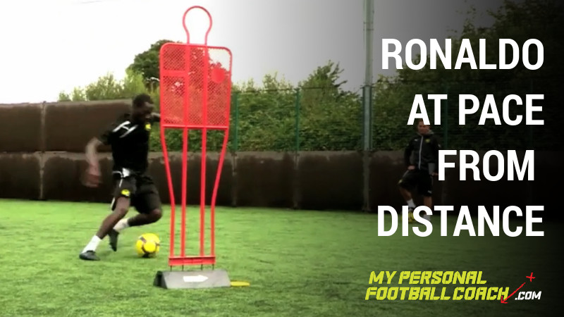Ronaldo at pace from distance