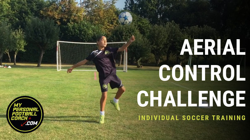 Aerial Control Soccer Challenge