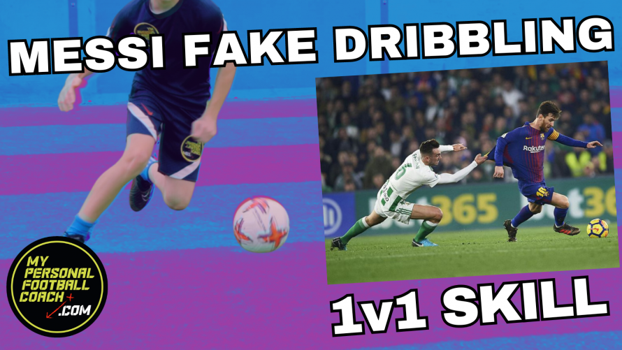 messi fake dribble