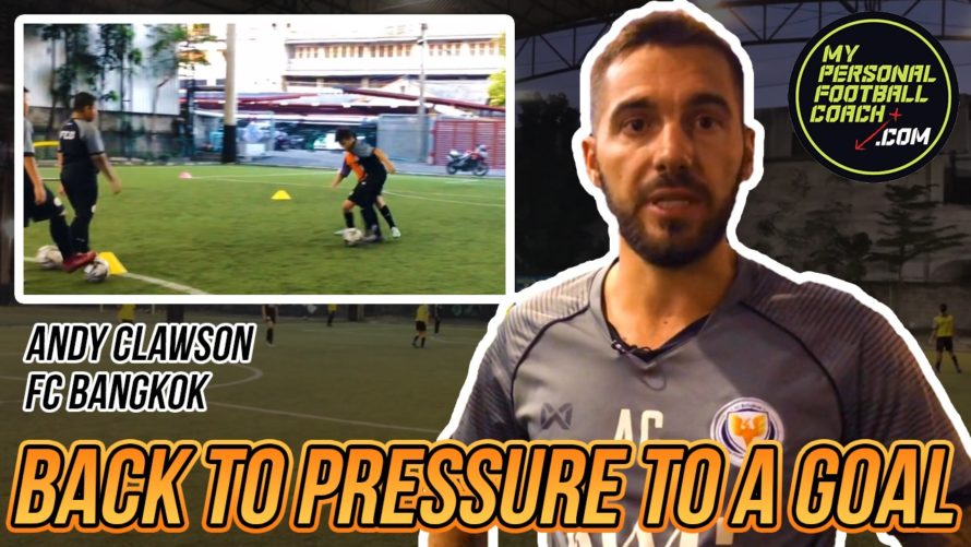 Andy Clawson coaching at Bangkok FC