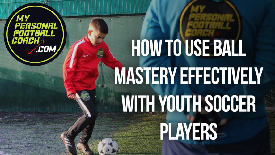 Youth Soccer Player in training with Saul Isaksson-Hurst